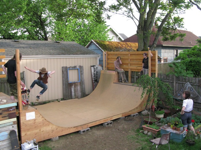 Pinski S Back Yard Mini Ramp Gnu Blog