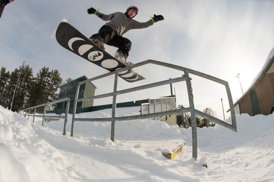 Max Warbington Snowboarding