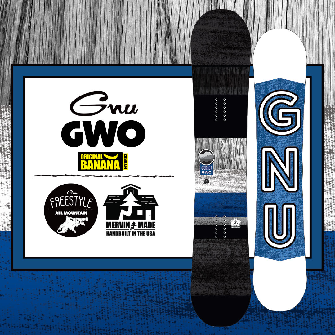 Gnu Snowboards GWO Snowboard