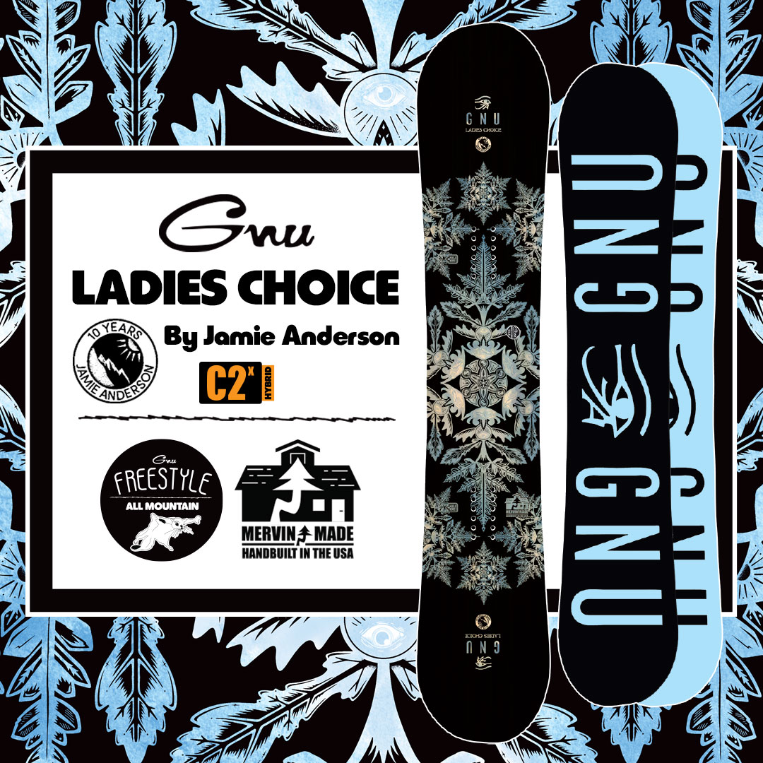 Gnu Snowboards Ladies Choice Women's Snowboard