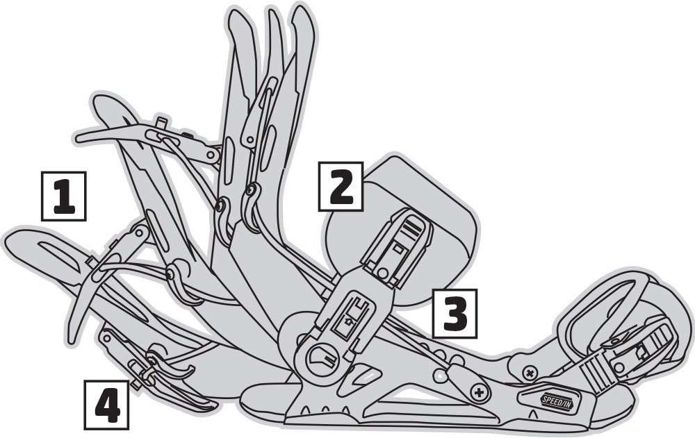 GNU B-Real Snowboard Binding | GNU 2021-2022