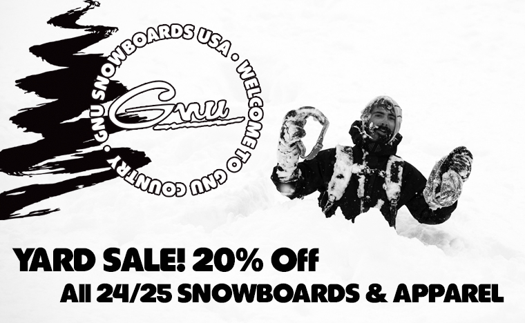 GNU Snowboard Sale