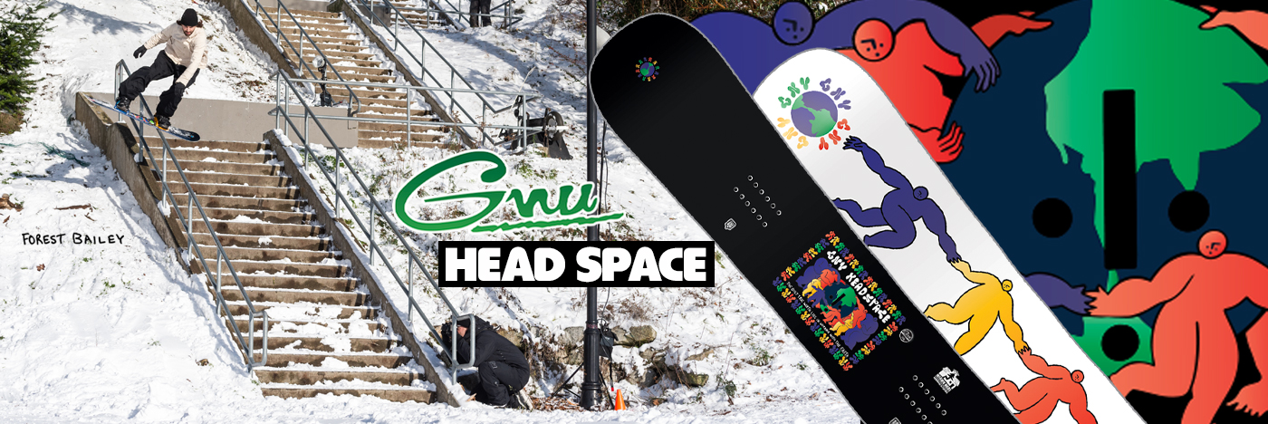 2022 2023 GNU Forest Bailey Headspace Snowboards