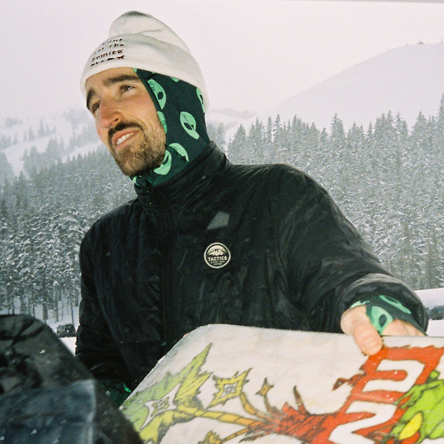 Max Warbington for Gnu Snowboards